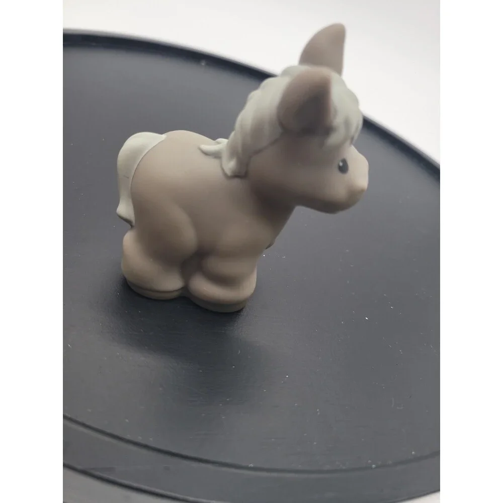Fisher Price Little People: 2014 Gray Donkey For Farm/Nativity